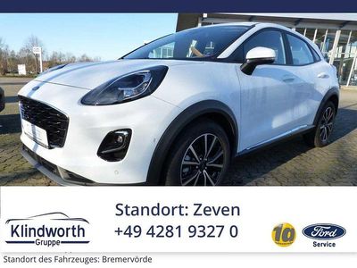 Gebraucht Ford Puma Titanium 125 PS (91 kW) 2024 Weiß SUV