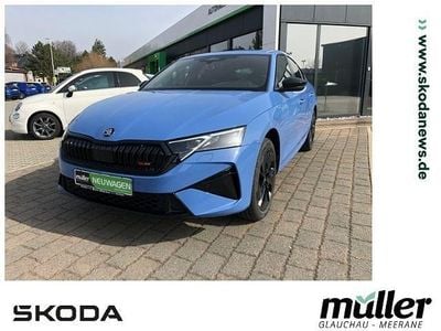 Nuova Skoda Octavia RS 265 CV (194 kW) 2026 Blu Berlina