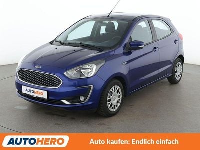 Begagnad Ford Ka Plus Cool & Connect 86 HK (63 kW) 2019 Blå Halvkombi
