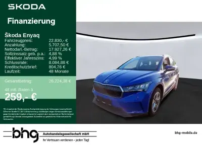 Brugt Skoda Enyaq iV 108 kW (148 HK) 2023 Blå SUV