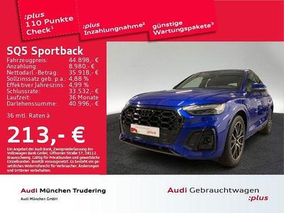 Gebraucht Audi SQ5 Sportback Ambiente 341 PS (250 kW) 2022 Ultrablau metallic SUV