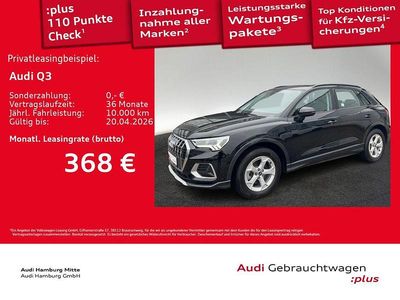 Gebraucht Audi Q3 Advanced 150 PS (110 kW) 2025 Mythosschwarz metallic SUV