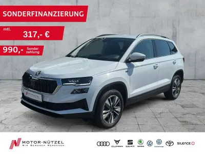 Gebraucht Skoda Karoq Tour 150 PS (110 kW) 2025 Moonweiss metallic SUV