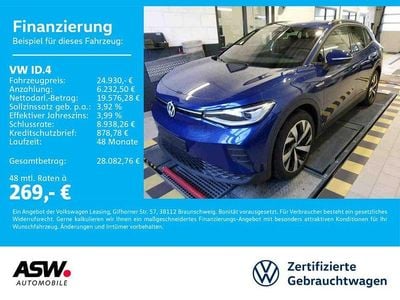 Usata VW ID.4 Pro Performance 150 kW (204 CV) 2022 Blu SUV