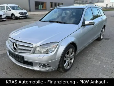 Brugt Mercedes C320 224 HK (164 kW) 2008 Sølv Stationcar