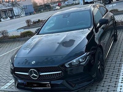 Usata Mercedes CLA200 AMG line 150 CV (110 kW) 2021 Nero Station wagon