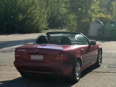 Gebraucht Mercedes SLK200 163 PS (119 kW) 1998 Rot Cabrio