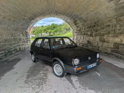 Gebraucht VW Golf II 72 PS (52 kW) 1986 Schwarz Kleinwagen