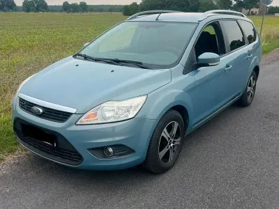 Gebraucht Ford Focus Style 125 PS (91 kW) 2008 Blau Kombi
