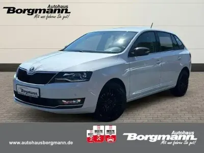 Gebraucht Skoda Rapid Style 110 PS (80 kW) 2019 Weiss Kleinwagen