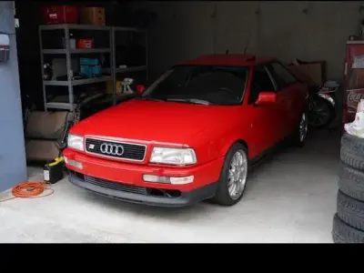 Gebraucht Audi S2 Basis 220 PS (161 kW) 1991 Rot Coupé