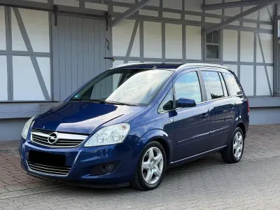 Gebraucht Opel Zafira 125 PS (91 kW) 2008 Blau Van / Kleinbus