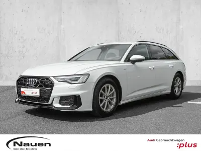 Gebraucht Audi A6 S-Line 204 PS (150 kW) 2025 Gletscherweiß metallic Kombi