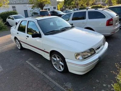 Brugt Ford Sierra RS 120 HK (88 kW) 1990 Hvid Sedan