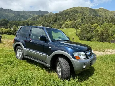 Gebraucht Mitsubishi Pajero 160 PS (117 kW) 2005 Blau SUV