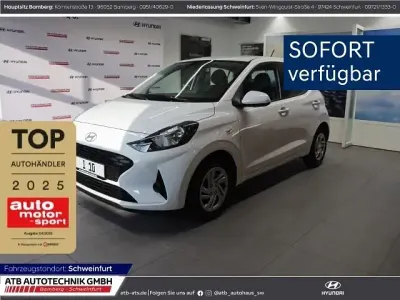 Neu Hyundai i10 Select 63 PS (46 kW) 2025 Weiß (atlas white / sol (weiss)) Kleinwagen