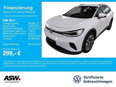 Gletscherweiß metallic Gebraucht 2025 VW ID.4 Pro SUV | 38.930 € (Guter Preis)