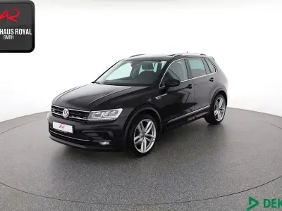 Usata VW Tiguan R-line 150 CV (110 kW) 2020 Nero SUV