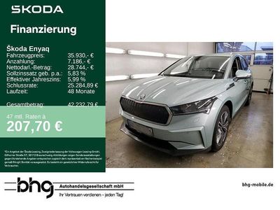 Arctic silber metallic Gebraucht 2023 Skoda Enyaq iV SUV | 35.930 € (Guter Preis)