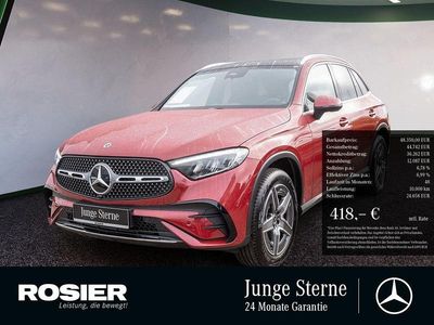 Rot / manufaktur patagonienrot Gebraucht 2023 Mercedes GLC220 Advanced SUV | 48.350 € (Guter Preis)