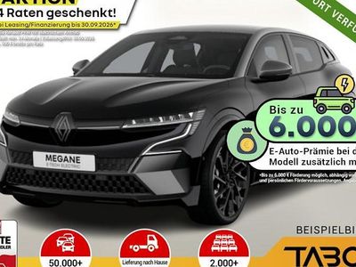 Neu Renault Megane E-Tech Esprit Alpine 161 kW (220 PS) 2025 Schwarz Limousine
