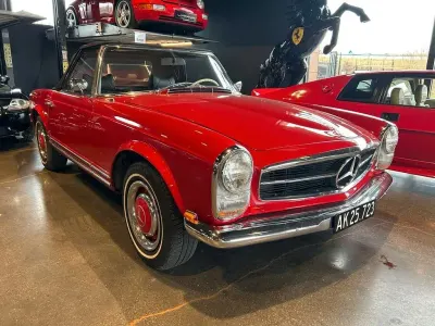Gebraucht Mercedes 230 1967 Rot Cabrio
