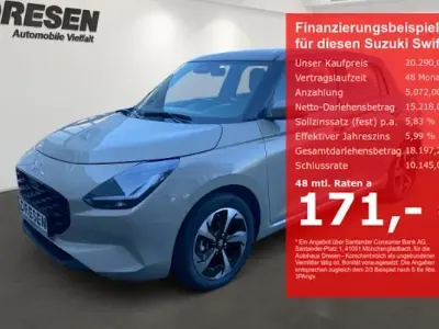 Neu Suzuki Swift Comfort 81 PS (59 kW) 2026 Beige Kleinwagen