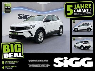 Gebraucht Opel Grandland X Basis 131 PS (96 kW) 2022 Jade weiss SUV