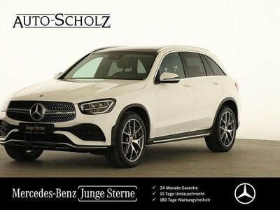 Gebraucht Mercedes GLC220 AMG 194 PS (142 kW) 2021 Weiß SUV