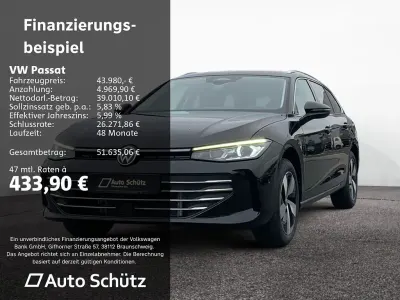 Neu VW Passat Business 150 PS (110 kW) 2025 Schwarz Kombi