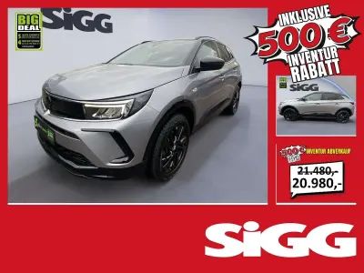 Gebraucht Opel Grandland X GS Line 131 PS (96 kW) 2023 Grau metallic SUV