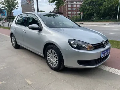 Gebraucht VW Golf VI Trendline 80 PS (58 kW) 2008 Silber Kleinwagen