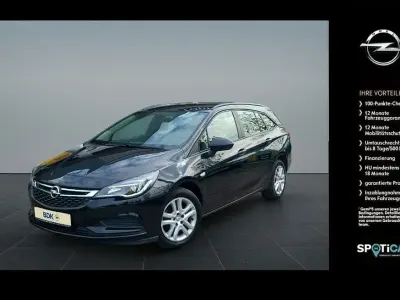 Gebraucht Opel Astra Edition 110 PS (80 kW) 2019 Schwarz Kombi