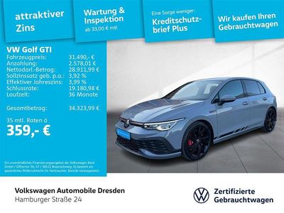 Mondsteingrau Gebraucht 2022 VW Golf GTI Clubsport Limousine | 31.490 € (Guter Preis)