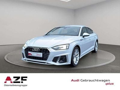 Gebraucht Audi A5 S-Line 204 PS (150 kW) 2023 Gletscherweiß metallic Coupé