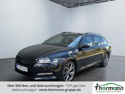 Używany Skoda Superb SportLine 200 KM (147 kW) 2022 Czarny Kombi