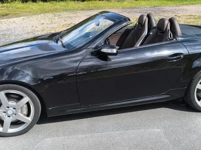 Gebraucht Mercedes SLK350 272 PS (200 kW) 2005 Schwarz Cabrio