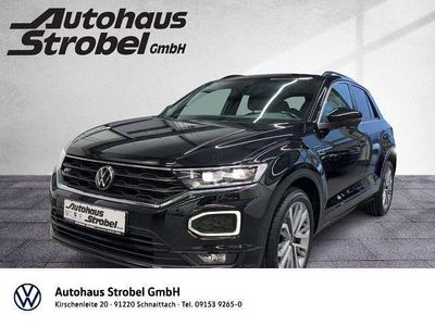 Gebraucht VW T-Roc R-line 150 PS (110 kW) 2021 Deep black perleffekt (metallic) SUV