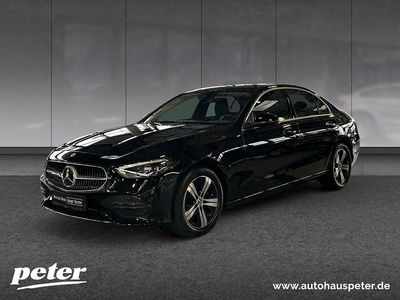 Metalliclack obsidianschwarz Gebraucht 2024 Mercedes C180 Advanced Limousine | 39.710 € (Fairer Preis)