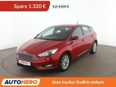 Rot Gebraucht 2018 Ford Focus Titanium Limousine | 10.830 € (Fairer Preis)