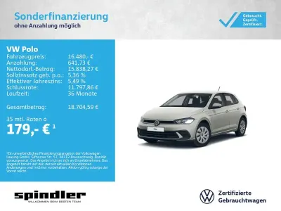 Gebraucht VW Polo Life 80 PS (58 kW) 2024 Ascotgrau Kleinwagen