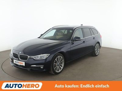 Gebraucht BMW 320 Luxury Line 190 PS (139 kW) 2017 Blau Kombi