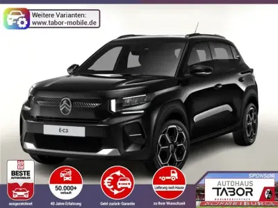 Neu Citroën e-C3 83 kW (113 PS) 2026 Schwarz metallic Kleinwagen