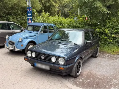 Gebraucht VW Golf 75 PS (55 kW) 1988 Violet Coupé