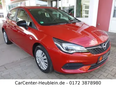 Gebraucht Opel Astra Edition 110 PS (80 kW) 2021 Rot Limousine