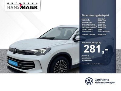 Usata VW Tiguan Elegance 150 CV (110 kW) 2024 Bianco SUV