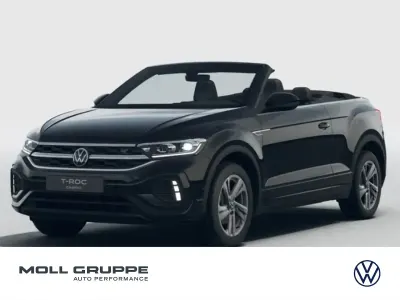 Neu VW T-Roc Cabriolet R-line 150 PS (110 kW) 2026 Deep black perleffekt / schwar Cabrio