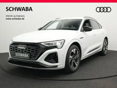 Gebraucht Audi Q8 Sportback e-tron S-Line 250 kW (340 PS) 2023 Weiß SUV