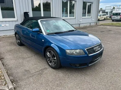 Occasion Audi A4 Cabriolet 163 ch (119 kW) 2003 Bleue Cabriolet