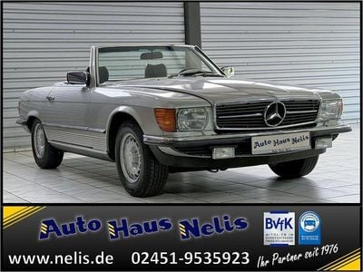 Astralsilbermet. Gebraucht 1983 Mercedes SL500 Cabrio | 49.980 €